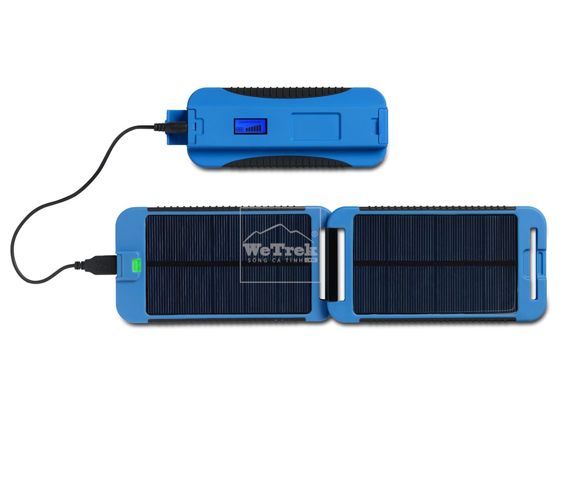 Sạc pin năng lượng mặt trời Powertraveller PowerMonkey Extreme Blue PMEXT004 - 5512