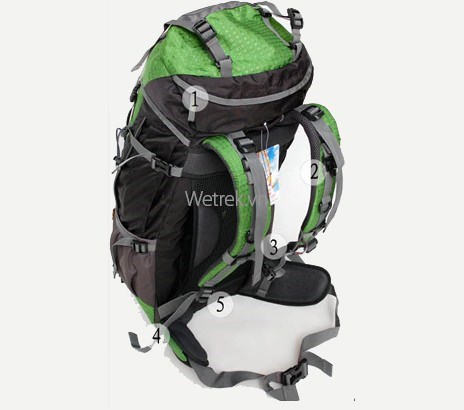 Balo Du lịch Senterlan Electron 60l S2166