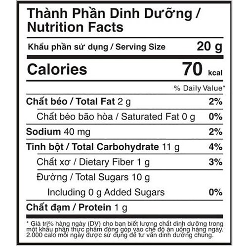 Thanh năng lượng Lecka Nutri Bite Tropical Fruits