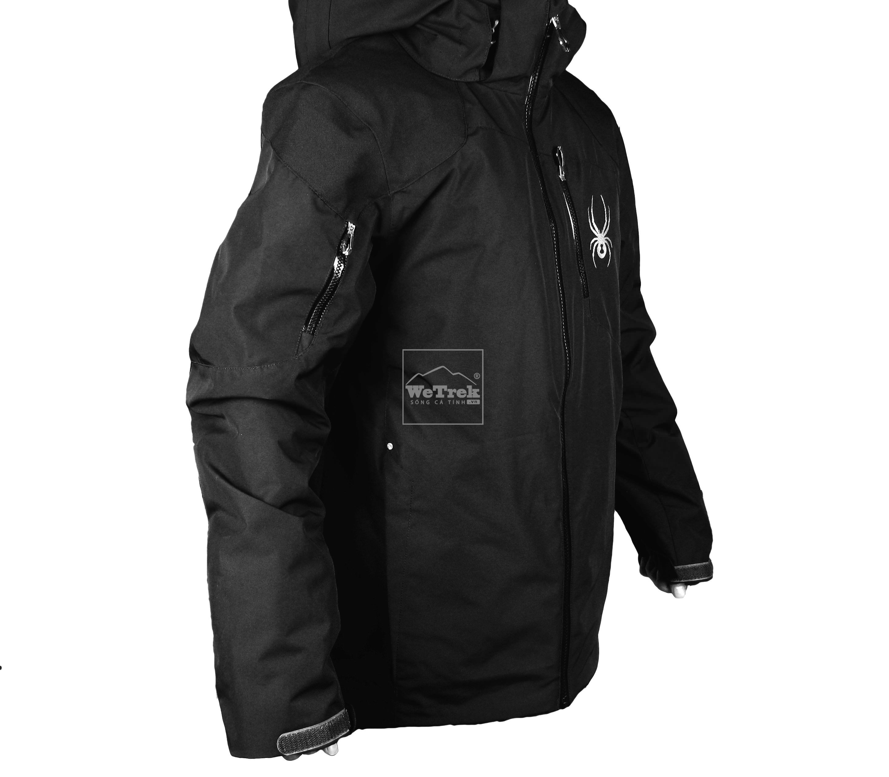 Áo khoác 3 lớp SPD Squaw Valley - Đen 5789