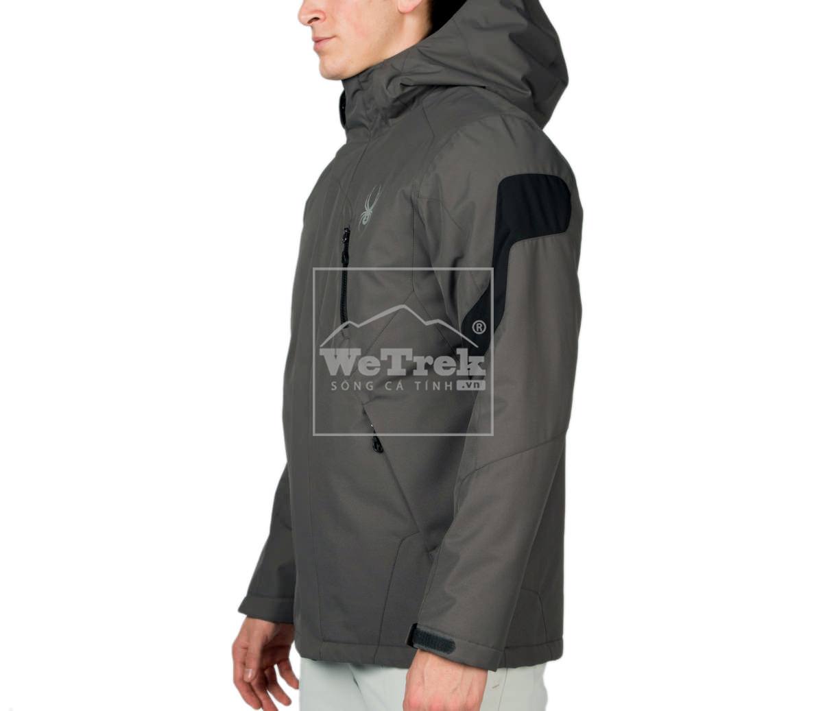 Áo khoác 3 lớp SPD Pursuit - Xám đen 5790