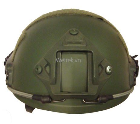 Mũ bảo hiểm xe máy Fast Ballistic (xanh)