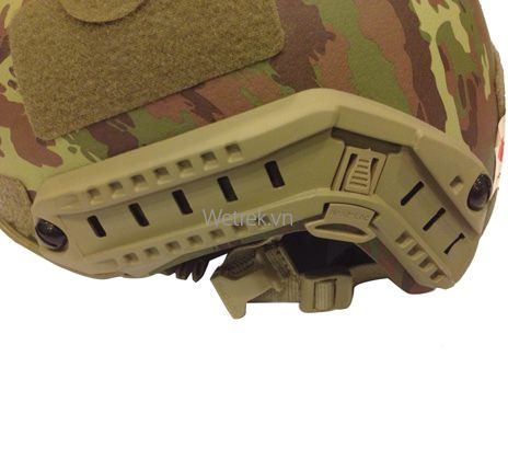 Mũ bảo hiểm xe máy Fast Ballistic (rằn ri)