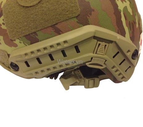 Mũ bảo hiểm xe máy Fast Ballistic (rằn ri)