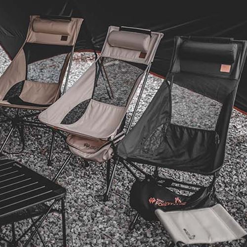 Ghế gấp dã ngoại có tựa đầu forestcube Ultra-light Camping Chair P00000MJ
