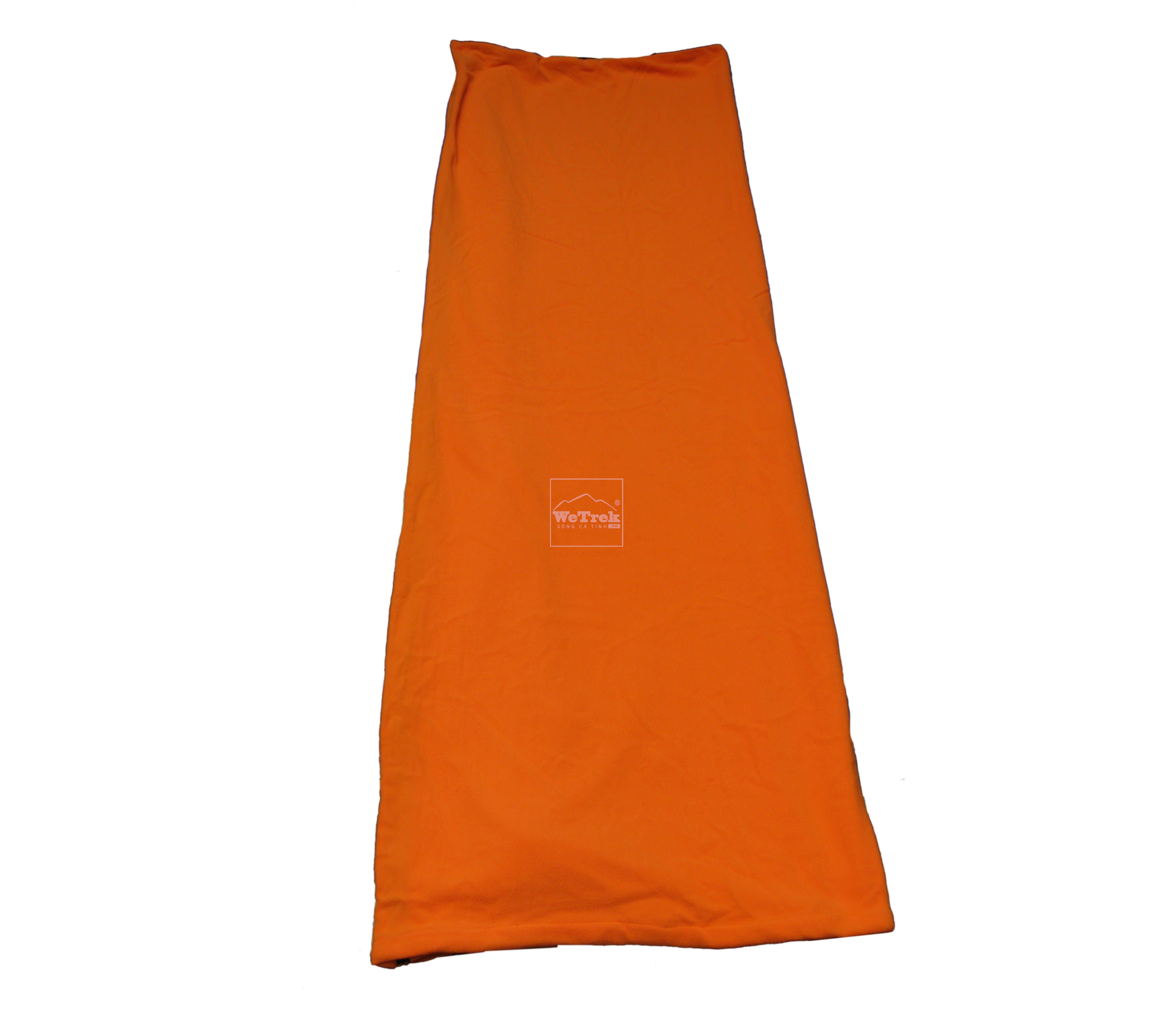 Túi ngủ nỉ Comfort Ultralight Sleeping Bag Orange - 5552