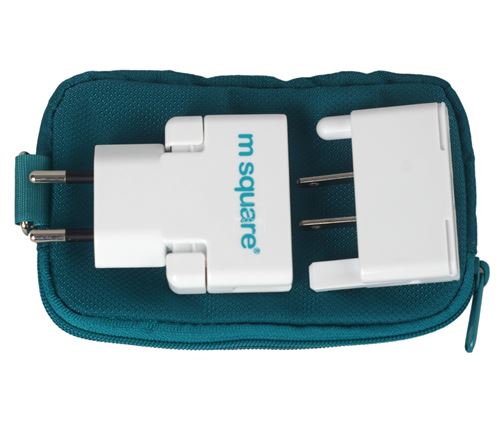 Phích cắm điện du lịch M Square Travel Plug E151612 White - 5630
