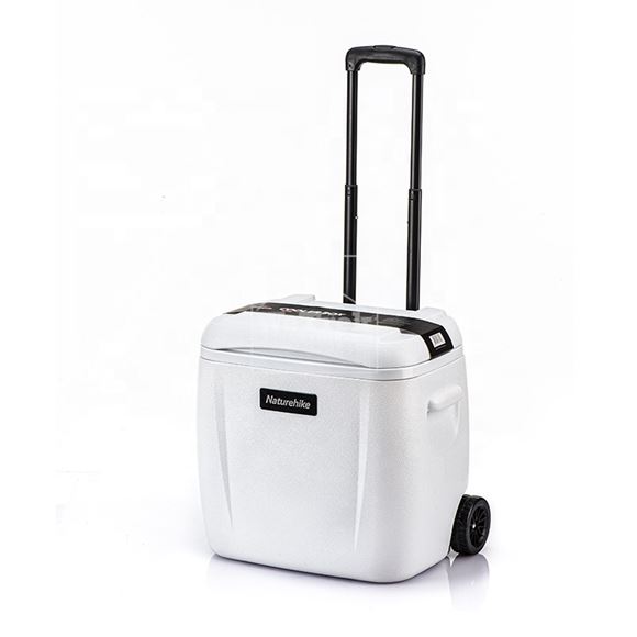 Thùng giữ nhiệt tay kéo 28L Naturehike trắng Ice Chest cooler portable NH20SJ021 - 9657