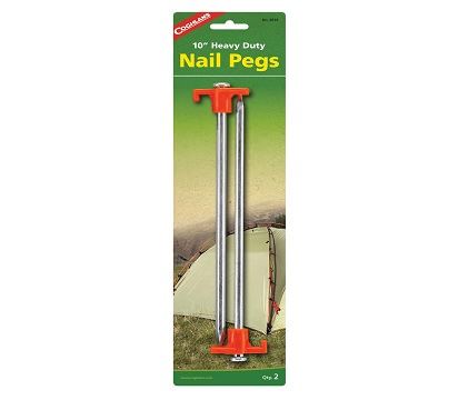 Cọc lều thép Coghlans 10 Nail Pegs