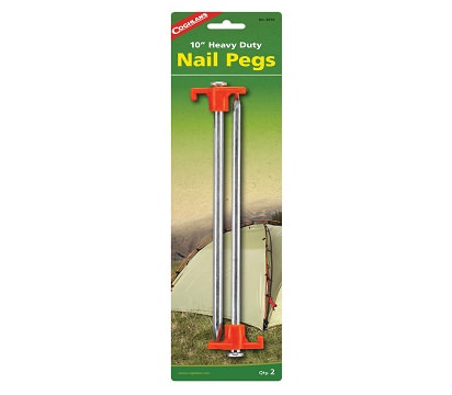 Cọc lều thép Coghlans 10 Nail Pegs