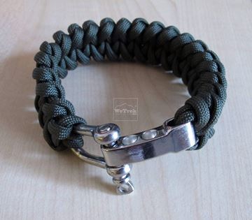 Vòng tay sinh tồn đầu thép Strong Survival Bracelet Steel - 1064