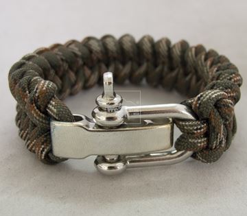 Vòng tay sinh tồn đầu thép Strong Survival Bracelet Steel - 1064