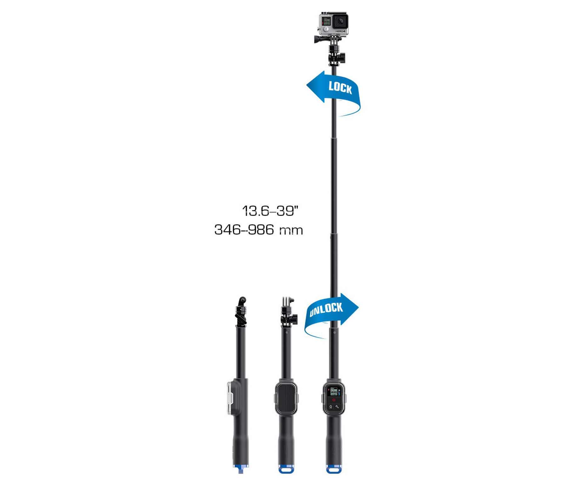 Gậy tự sướng máy quay GoPro SP Remote Pole 39 - 6345
