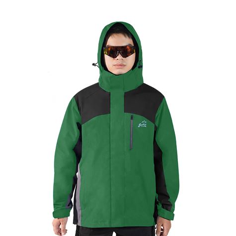 Áo khoác gió 2 lớp Gothiar 2L jacket - Xanh lá 9319