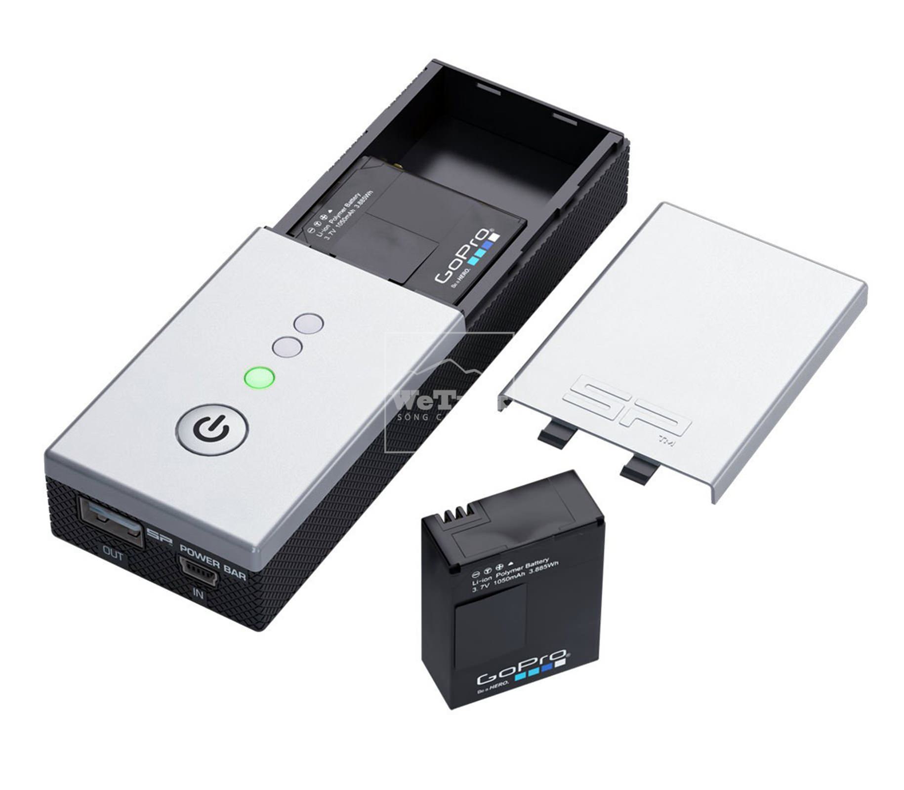Sạc đôi máy quay GoPro SP Powerbar Duo - 6427