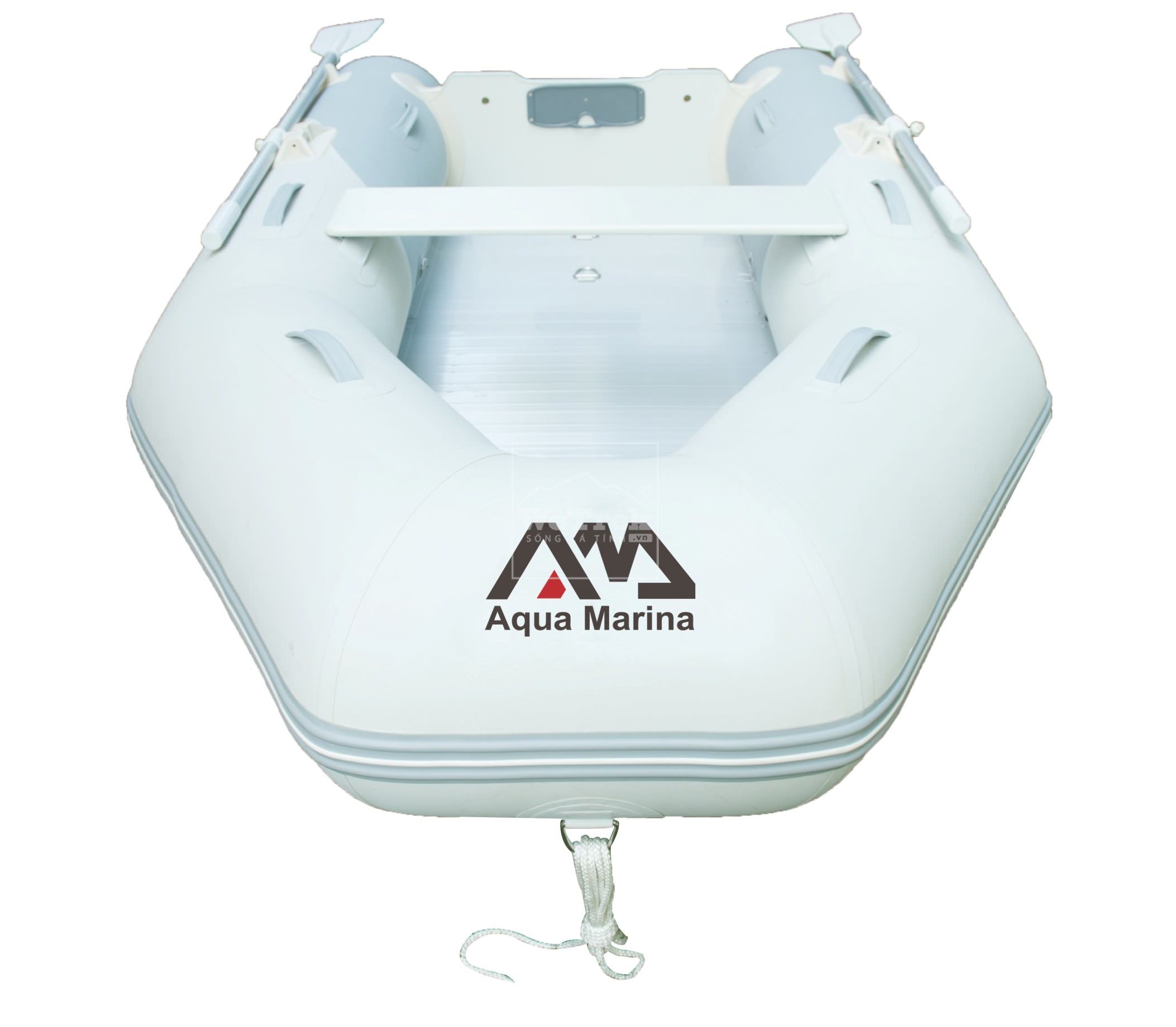 Thuyền bơm hơi 5 người sàn gỗ Aqua Marina Deluxe BT-06330WD - 5615