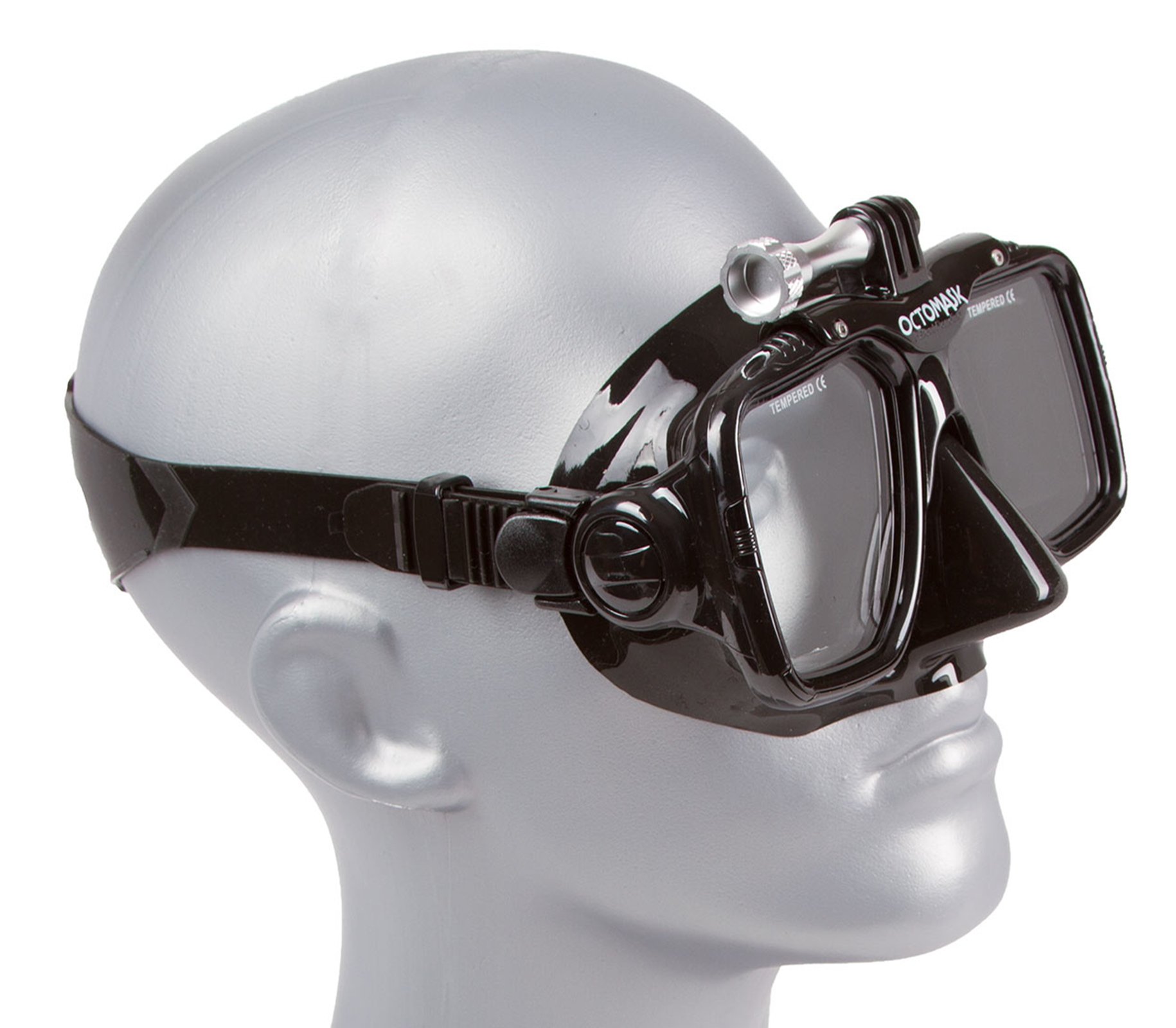 Kính lặn gắn máy quay GoPro OCTOMASK Standard Black - 6823