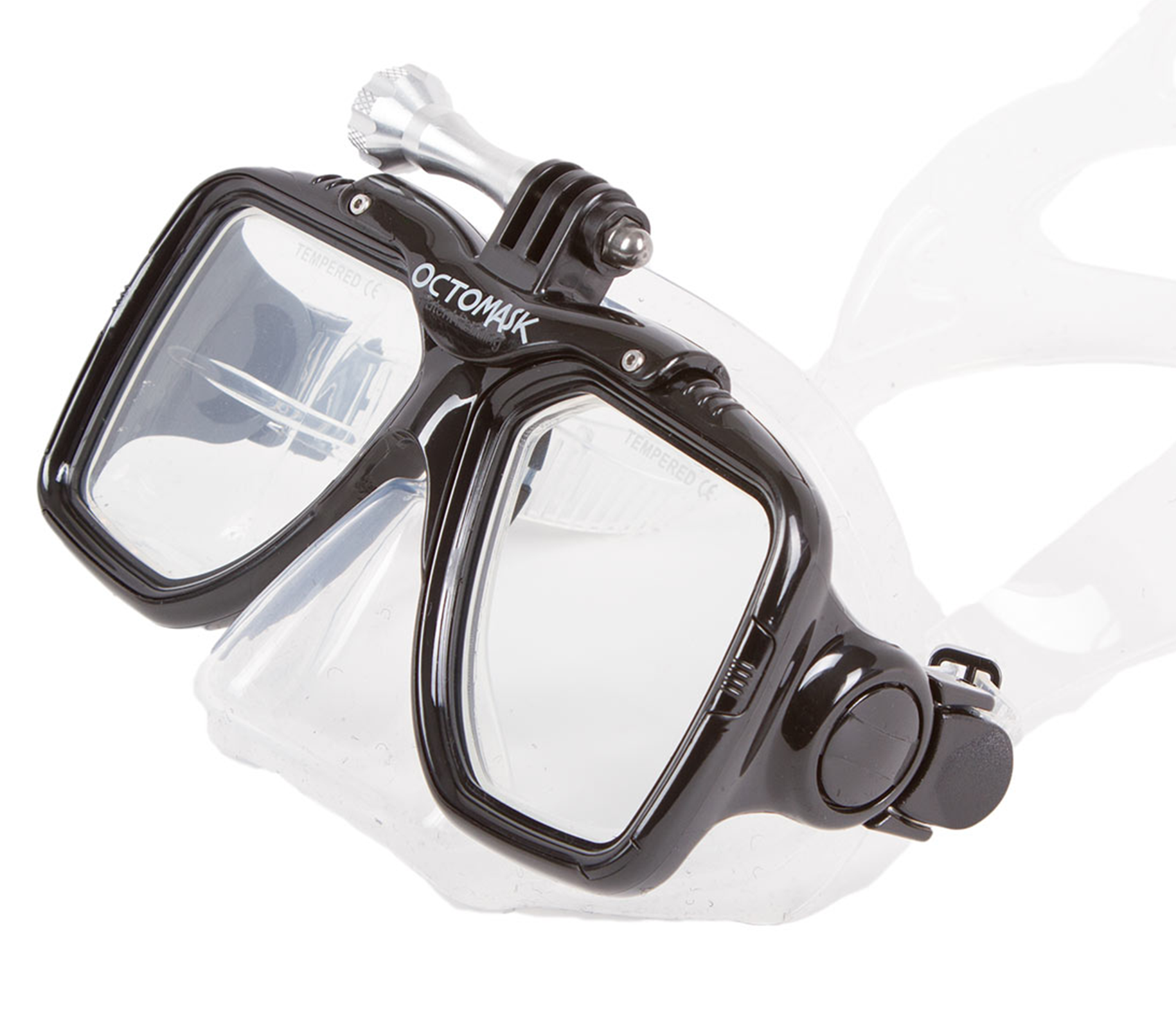 Kính lặn gắn máy quay GoPro OCTOMASK Standard Clear - 6824