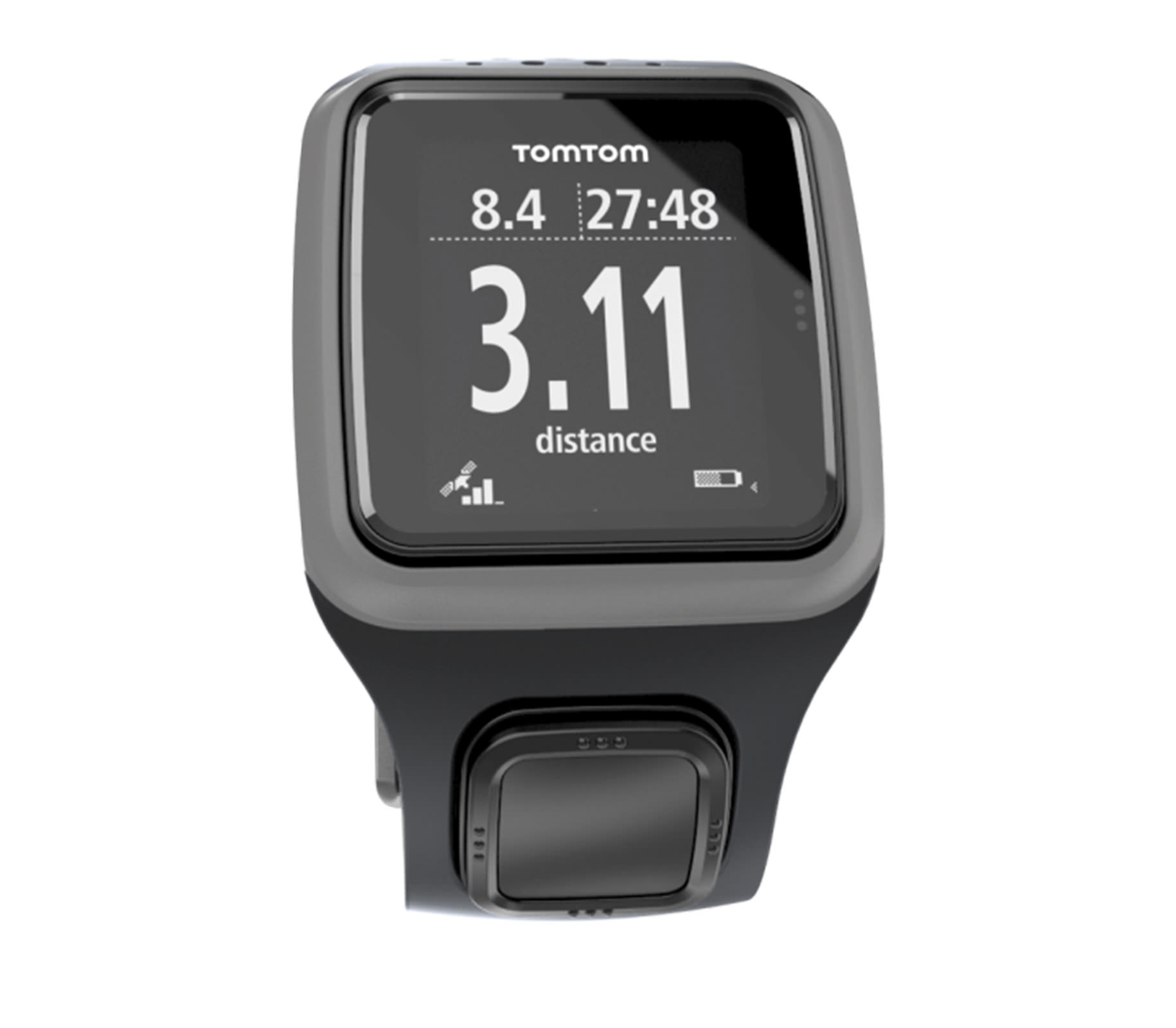 Đồng hồ chạy bộ GPS TOMTOM Runner HRM Grey - 6831