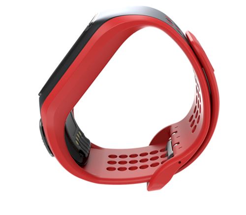 Đồng hồ chạy bộ GPS TOMTOM Runner Cardio Black Red - 6834