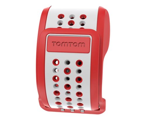 Đồng hồ chạy bộ GPS TOMTOM Runner Cardio White Red - 6835