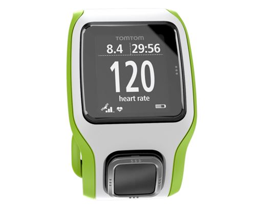 Đồng hồ chạy bộ GPS TOMTOM Runner Cardio White Green - 6837