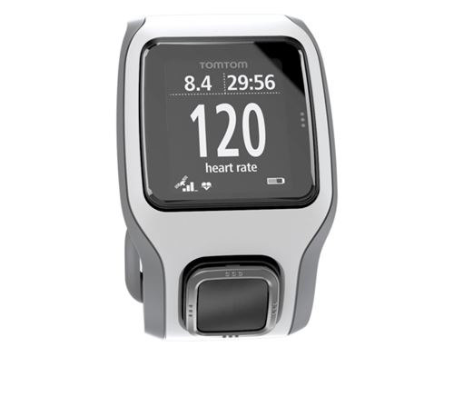 Đồng hồ chạy bộ GPS TOMTOM Runner Cardio White Grey - 6839