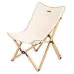 Ghế xếp có tựa lưng khung gỗ Naturehike Foldtable NH19JJ008