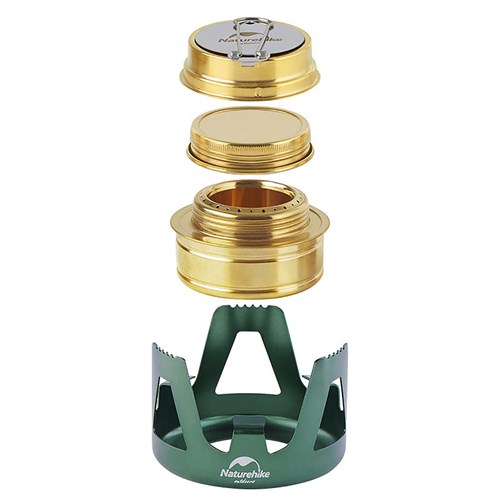 Bếp cồn dã ngoại mini Naturehike Mini Portable Alcohol Outdoor Burner NH18L001-T - 9681