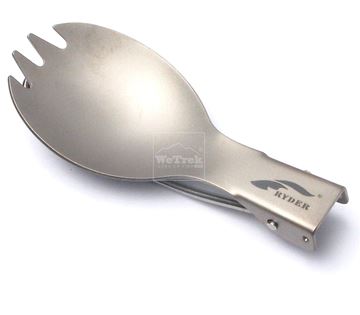 Thìa dĩa gấp Ryder 301 Titanium Folding Spork M1018 - 6780