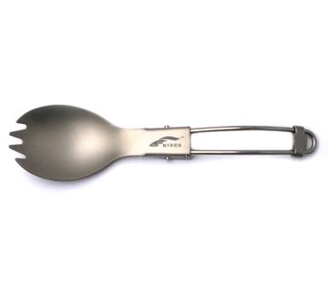 Thìa dĩa gấp Ryder 301 Titanium Folding Spork M1018 - 6780