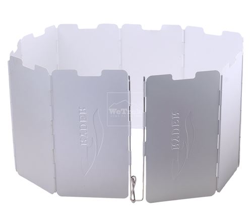 Tấm chắn gió bếp 10 khúc Ryder Aluminum Windscreen M3005 - 6785