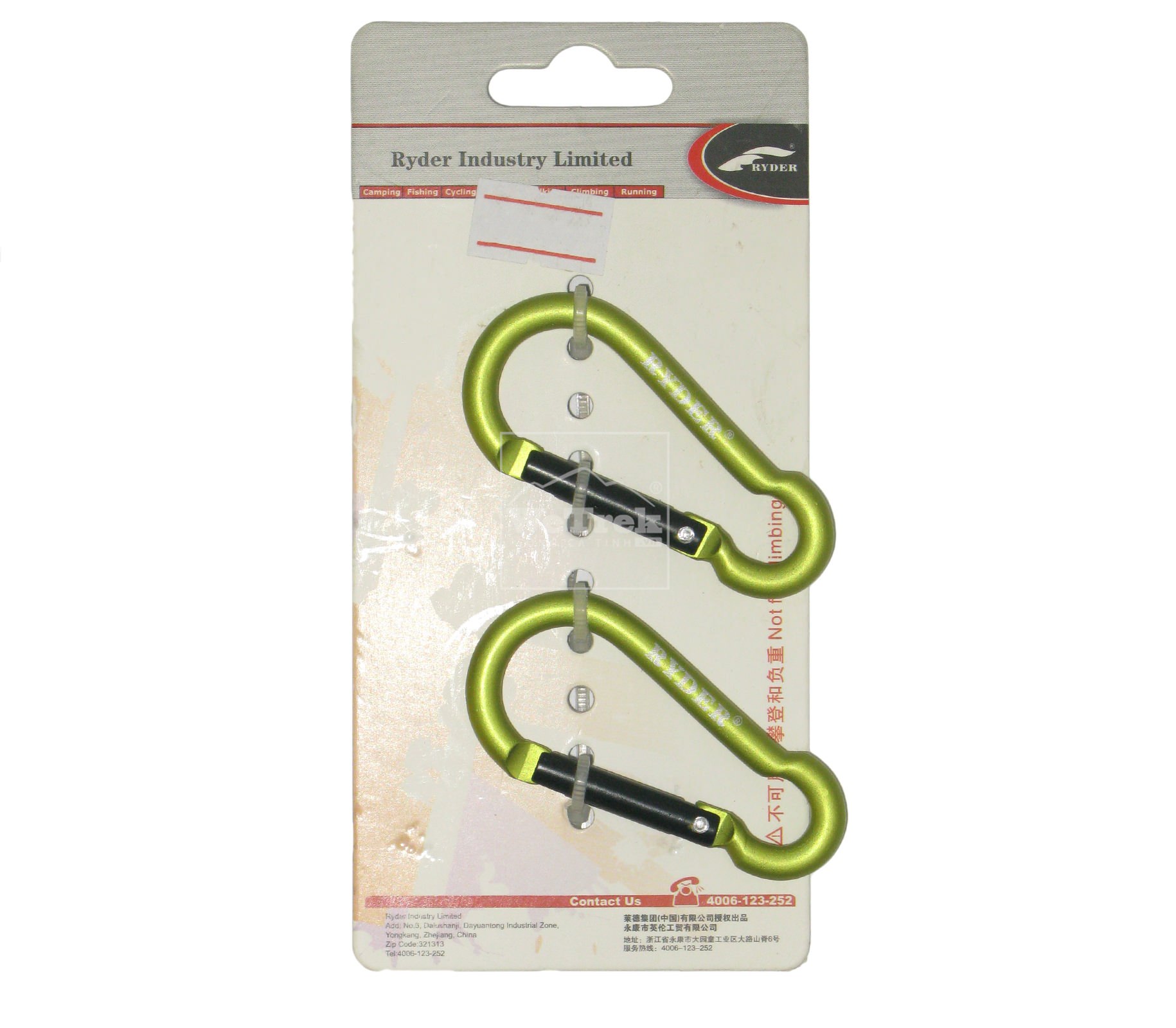Móc treo 6mm Ryder Carabiner L4010 - 6750