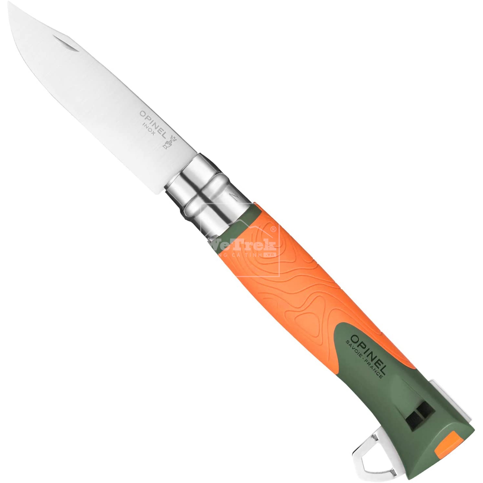 Dao gấp có đánh lửa Opinel No.12 Explore Survival Knife
