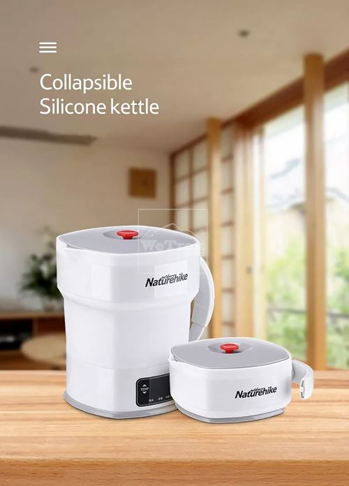 Ấm điện dã ngoại gấp gọn 800ml Naturehike Camping Kettle NH19S001-H - 9705