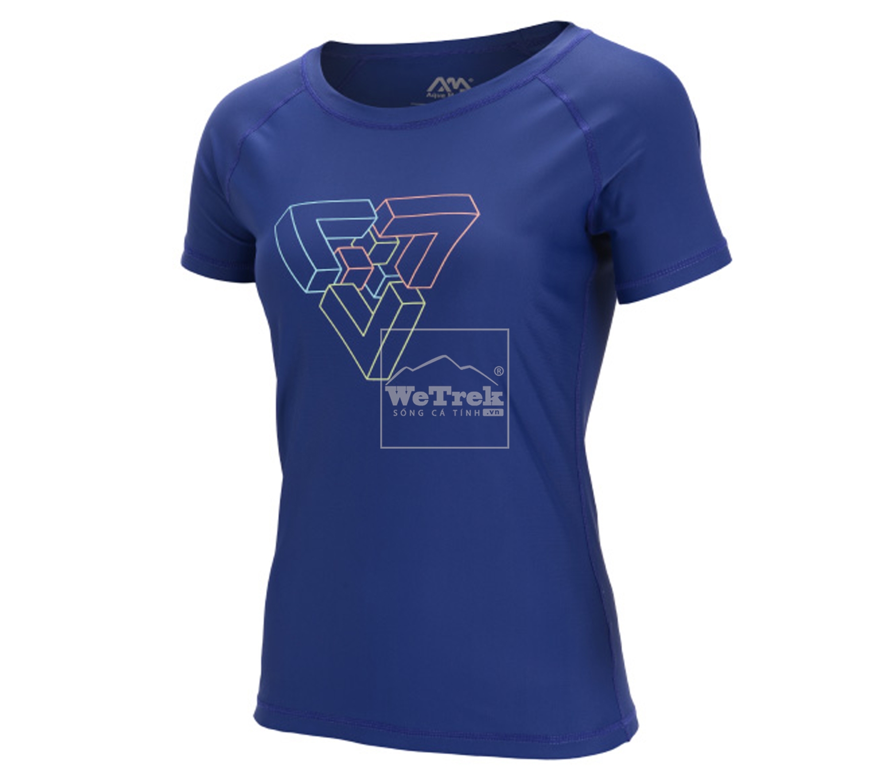 Áo bơi chống nắng ngắn tay nữ Aqua Marina AVENIR Womens Rashguard SS-C-W18SS-NA