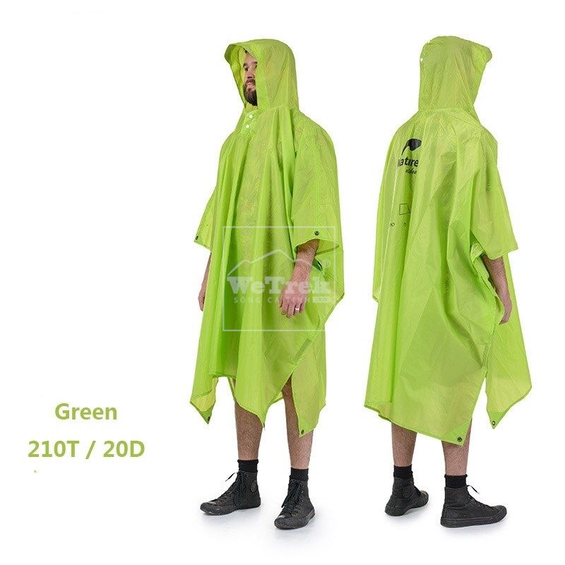 Áo mưa leo núi đa chức năng Naturehike Multifunction Raincoat NH17D002-M - 9708