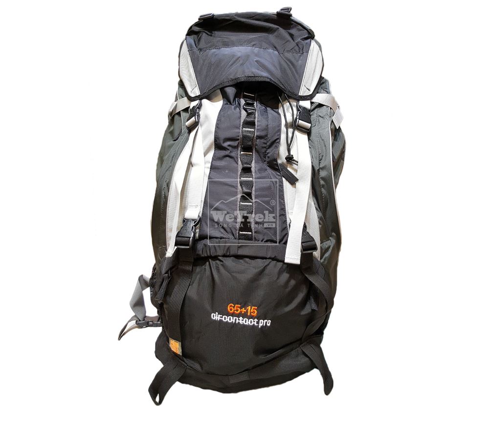 Ba lô leo núi VNXK DTR Aircontact PRO 65+15L Black - 7549