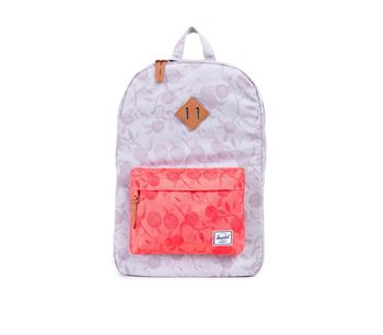 Balo du lịch HERSCHEL Heritage Grey Orchard/Red Orchard