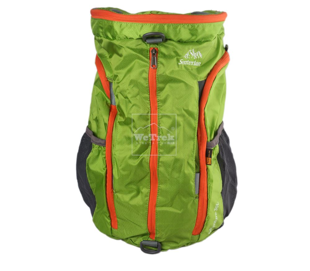 Balo du lịch gấp gọn Senterlan 30L S2450 - 5578 Xanh lá