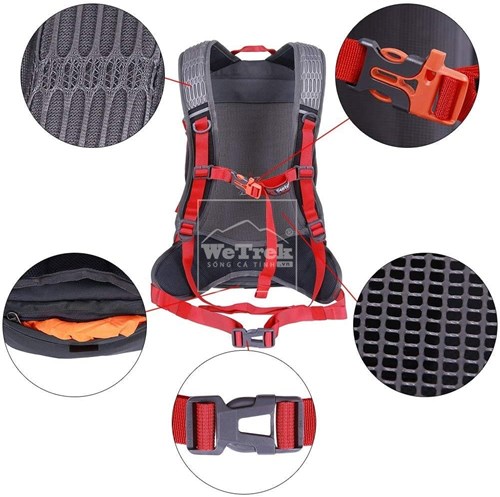 Balo leo núi 20L Senterlan Volume S2321 - 9213 Đen