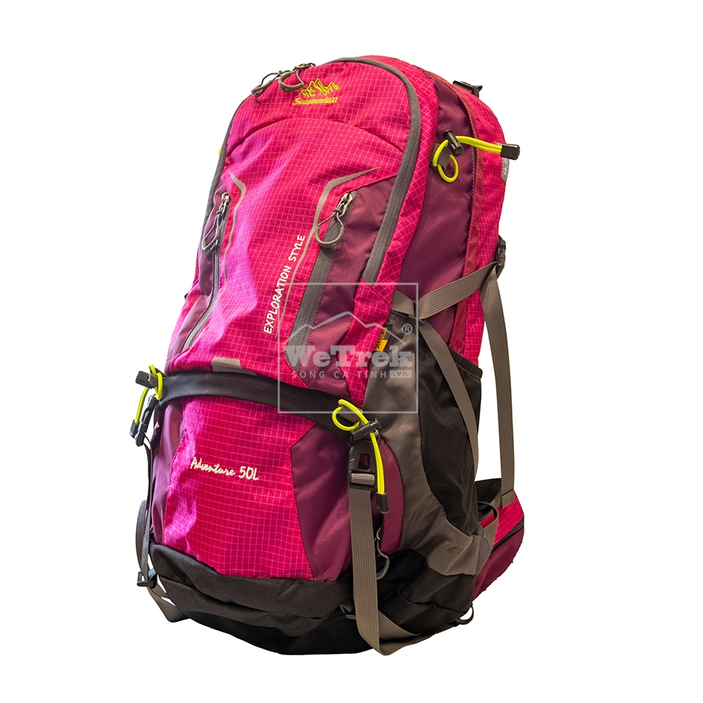 Balo leo núi 50L Senterlan Adventure S2459-1 - 9223 Hồng