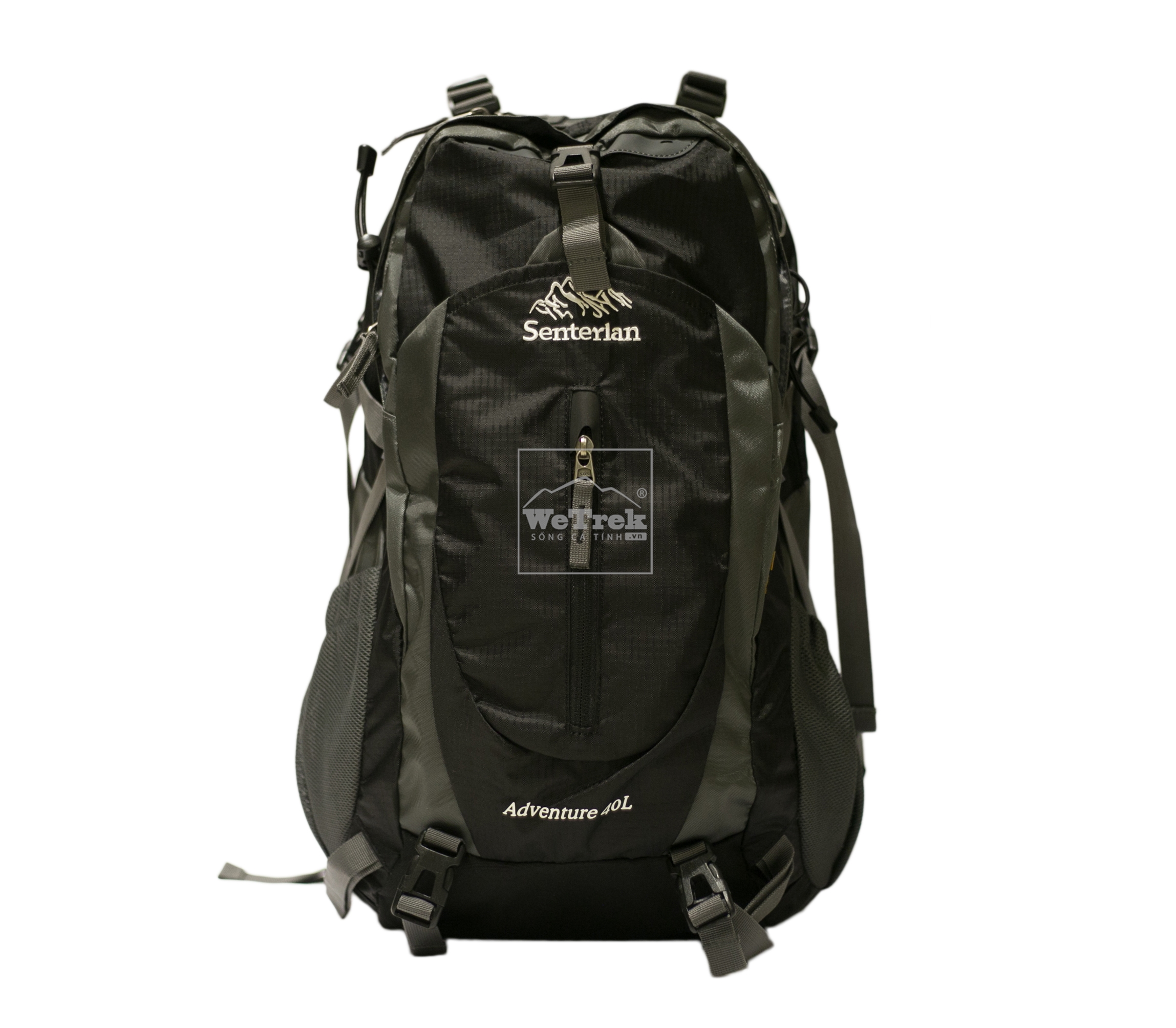 Balo leo núi 40L Senterlan Adventure S9018 - 8489 Đen