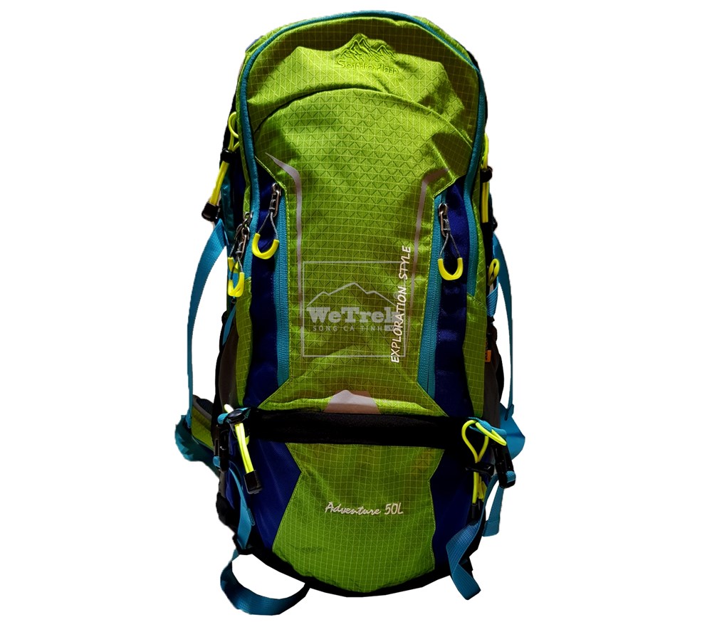 Balo leo núi 50L Senterlan Adventure S2459-1 Xanh lá - 9222