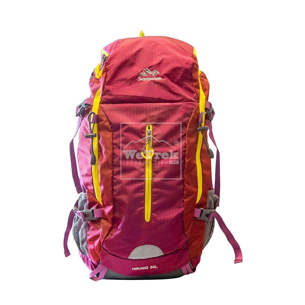 Balo leo núi 50L Senterlan Hiking S2529 - 9185 Hồng Tím