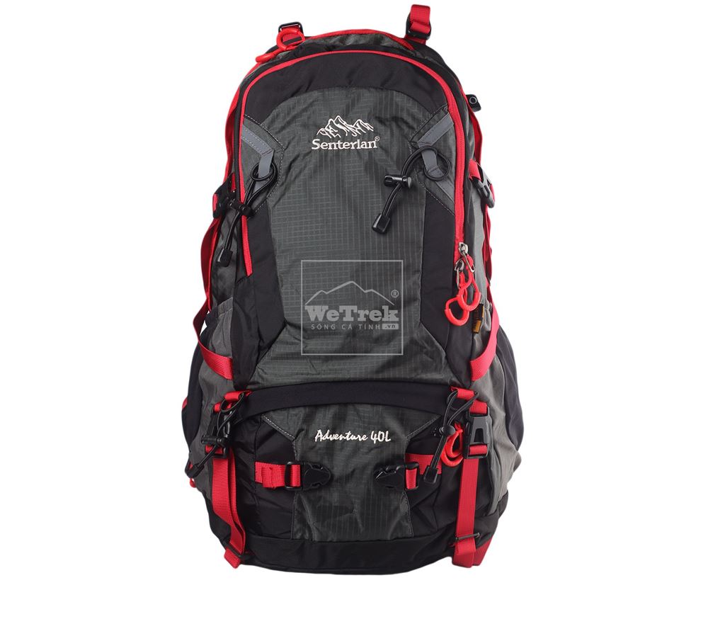 Balo leo núi Senterlan Adventure 40L S2249-1 Red - 5682