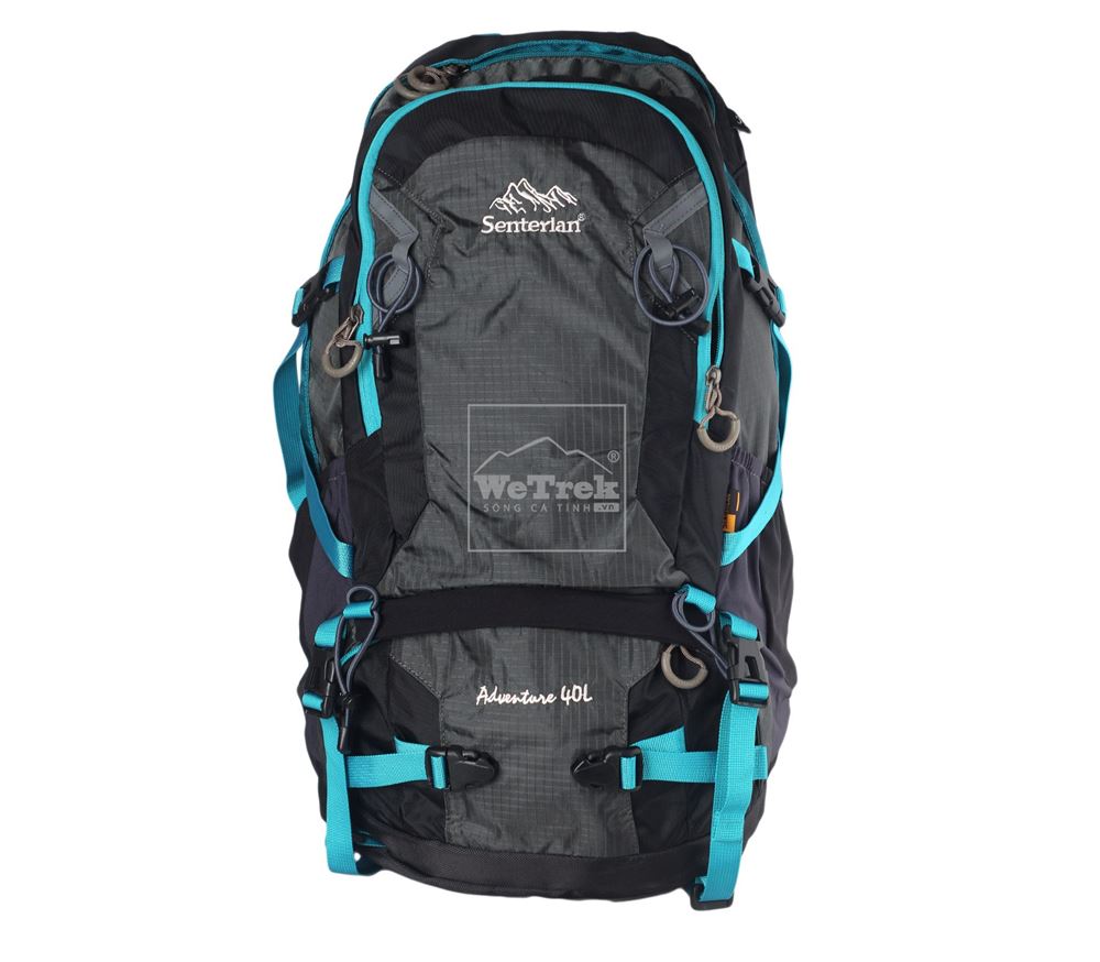Balo leo núi Senterlan Adventure 40L S2249-1 Turquoise - 5683