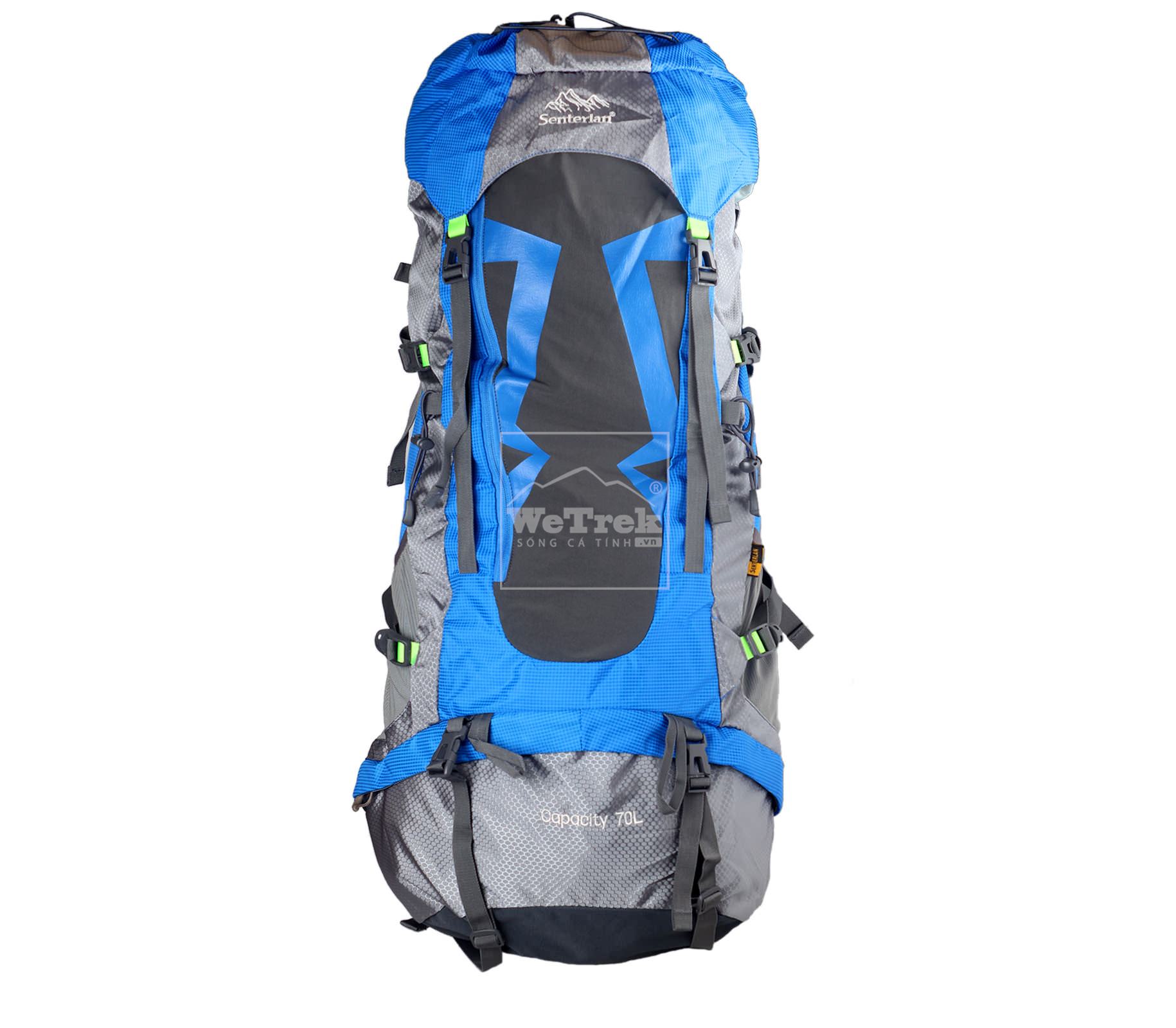 Balo leo núi Senterlan Capacity 70L S2323 Blue - 5711