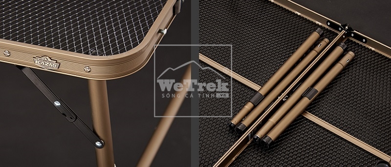 Bàn gấp chân cao Kazmi Iron Mesh 2 K7T3U013