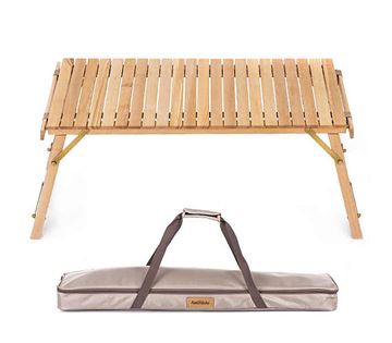 Bàn gỗ xếp dã ngoại Naturehike Wooden Folding Table NH19JJ087 - 9541